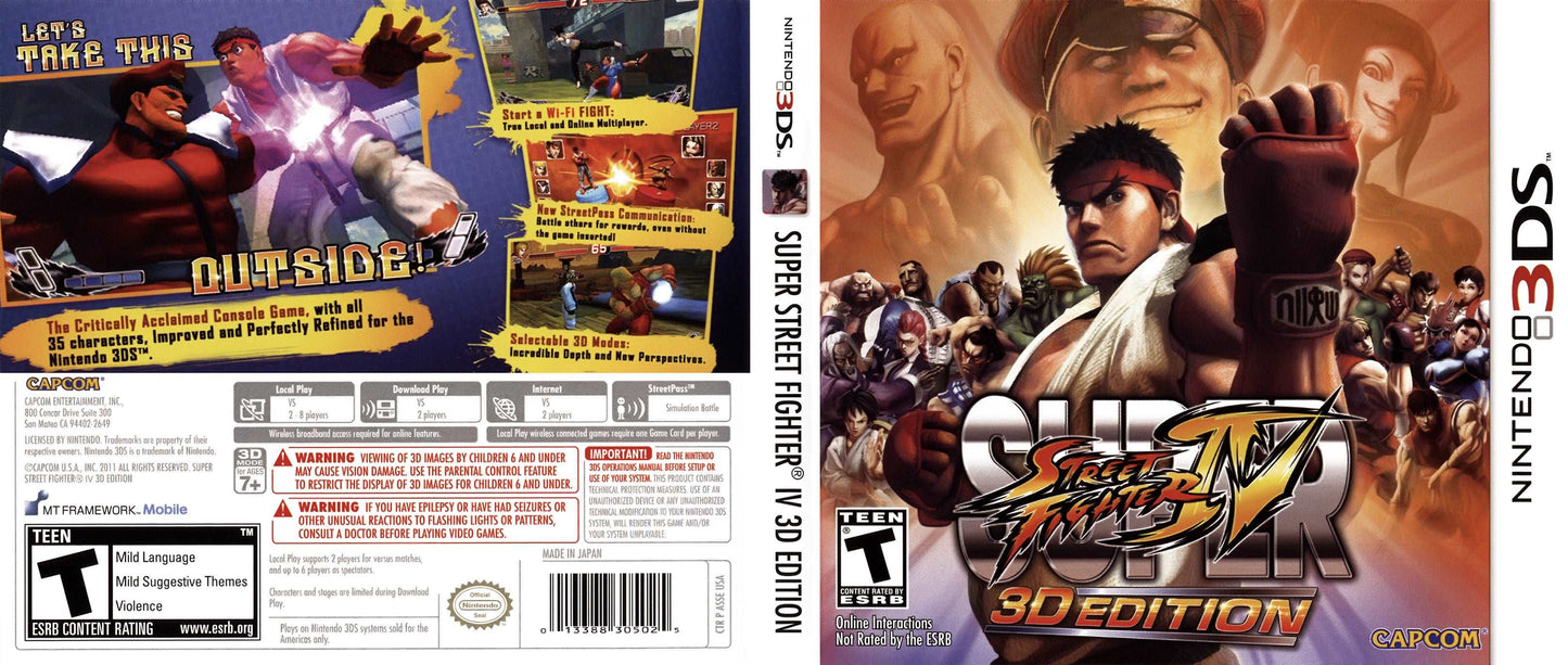 Super Street Fighter IV 3D Edition