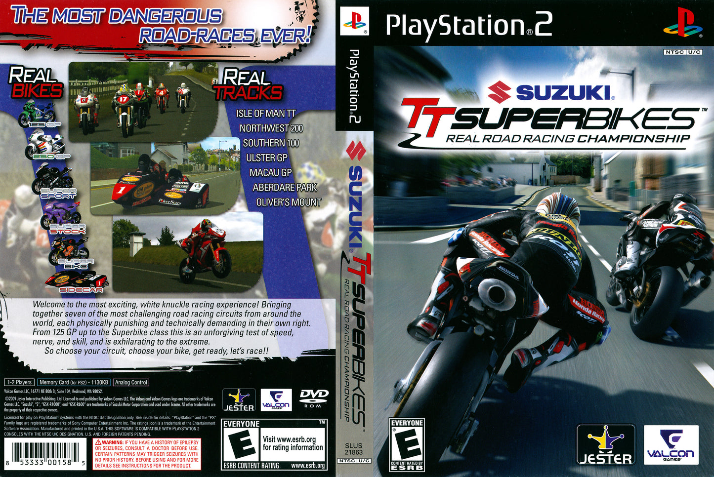 Suzuki TT Superbikes Real Road Racing Championship