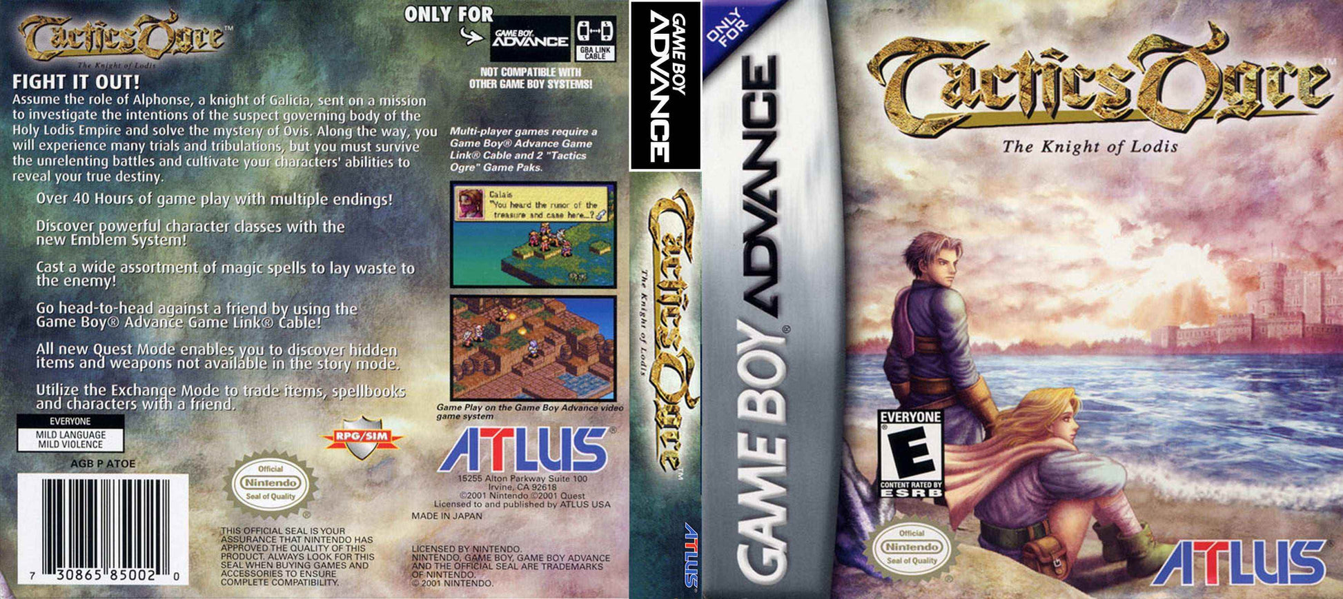 Tactics Ogre Cover Art - WOI Solutions