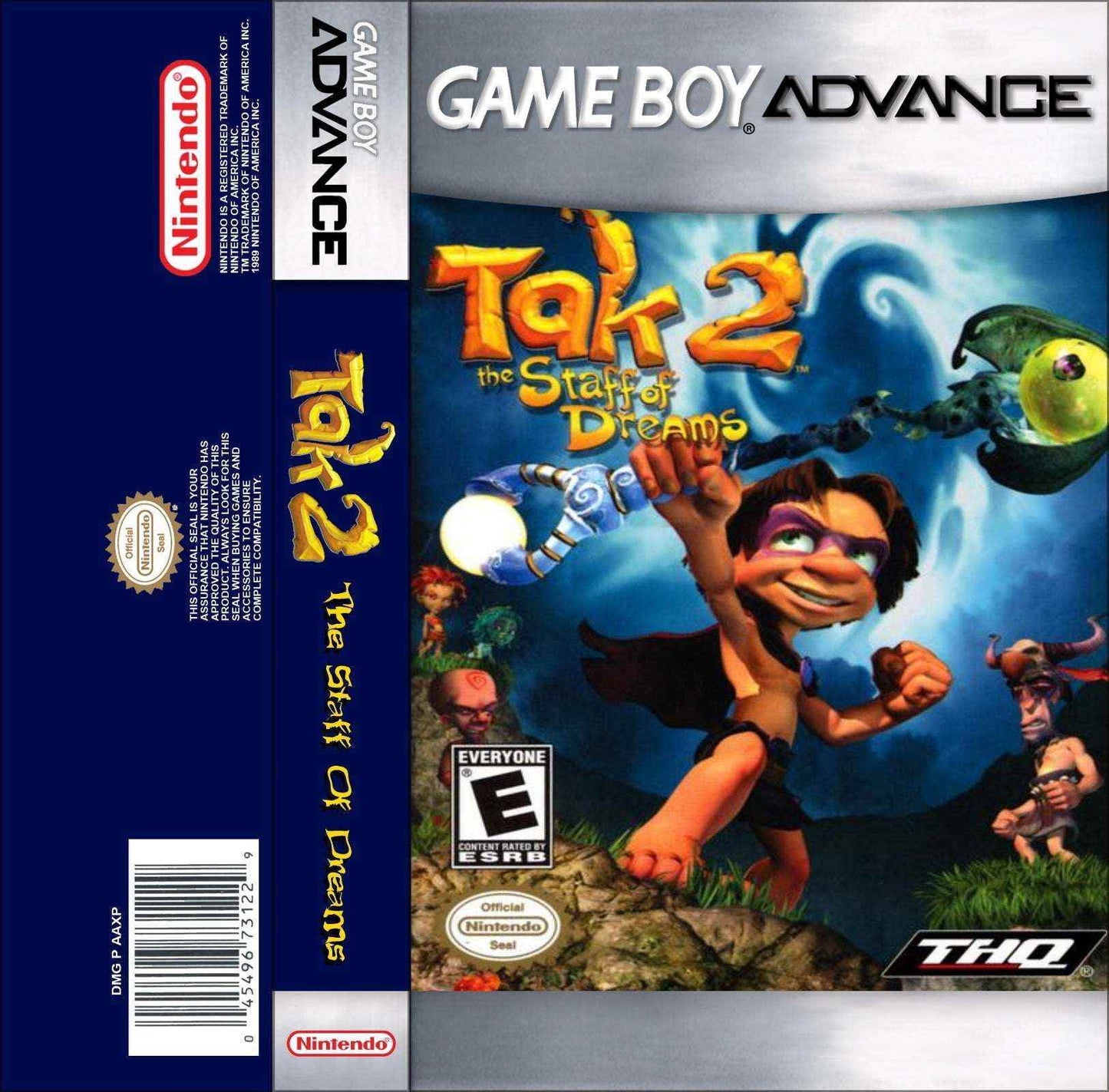 Tak 2 The Staff of Dreams Cover Art - WOI Solutions