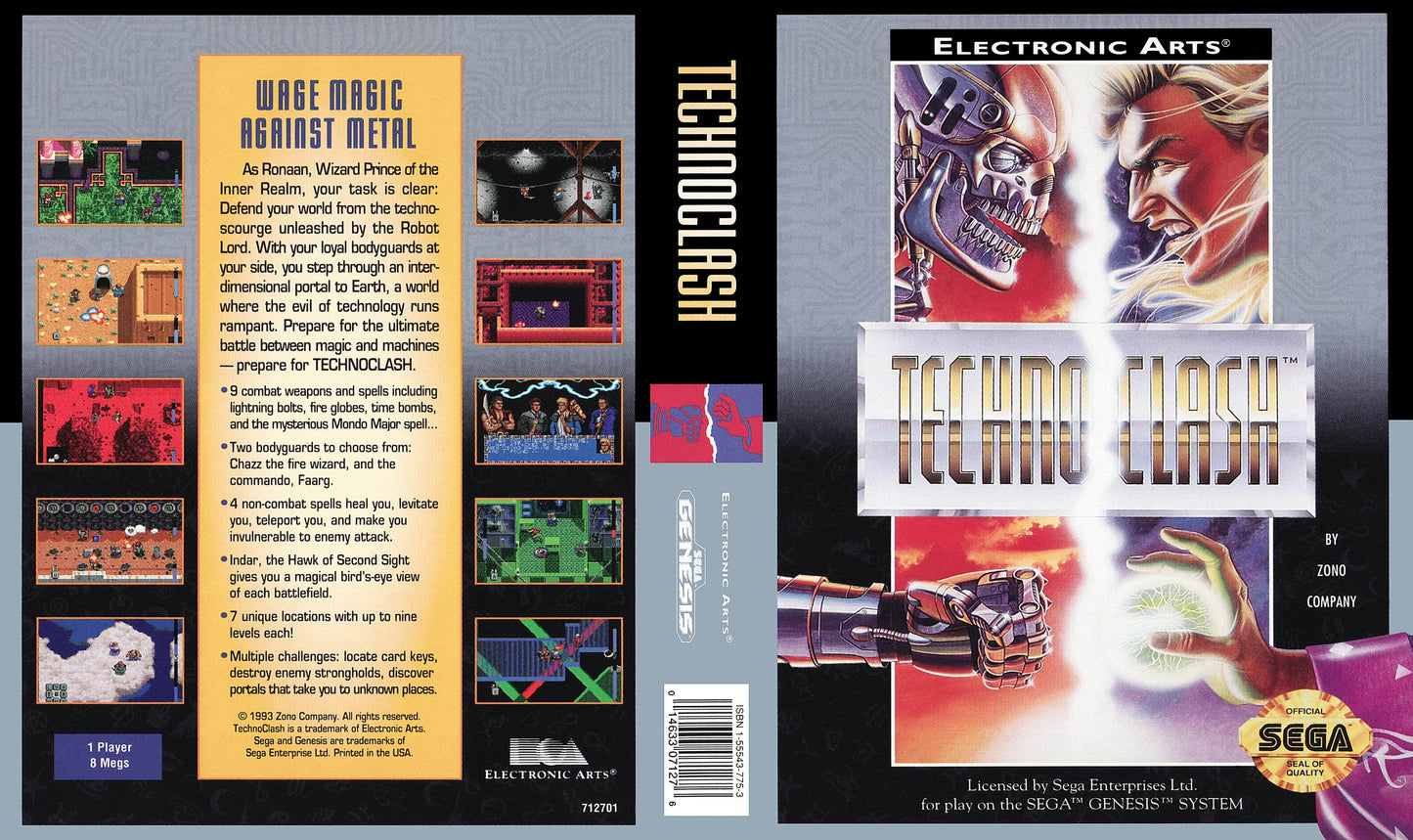 Techno Clash Cover Art - WOI Solutions