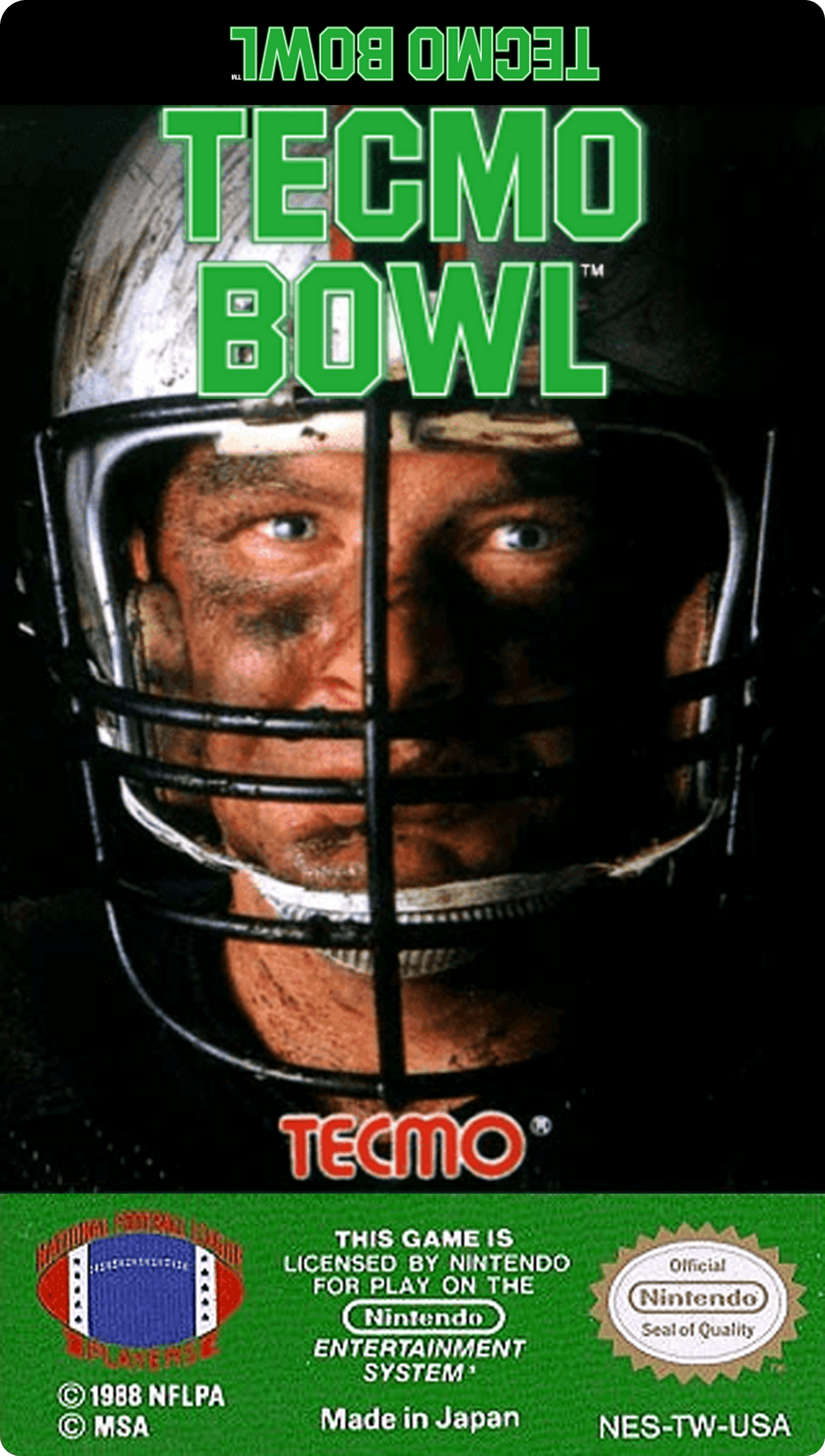 Tecmo Bowl Cover Art - WOI Solutions