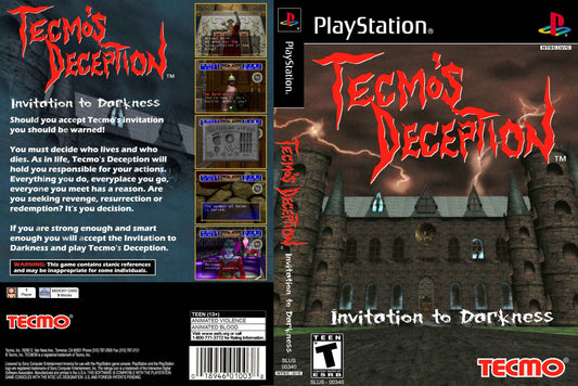 Tecmo Deception Cover Art - WOI Solutions