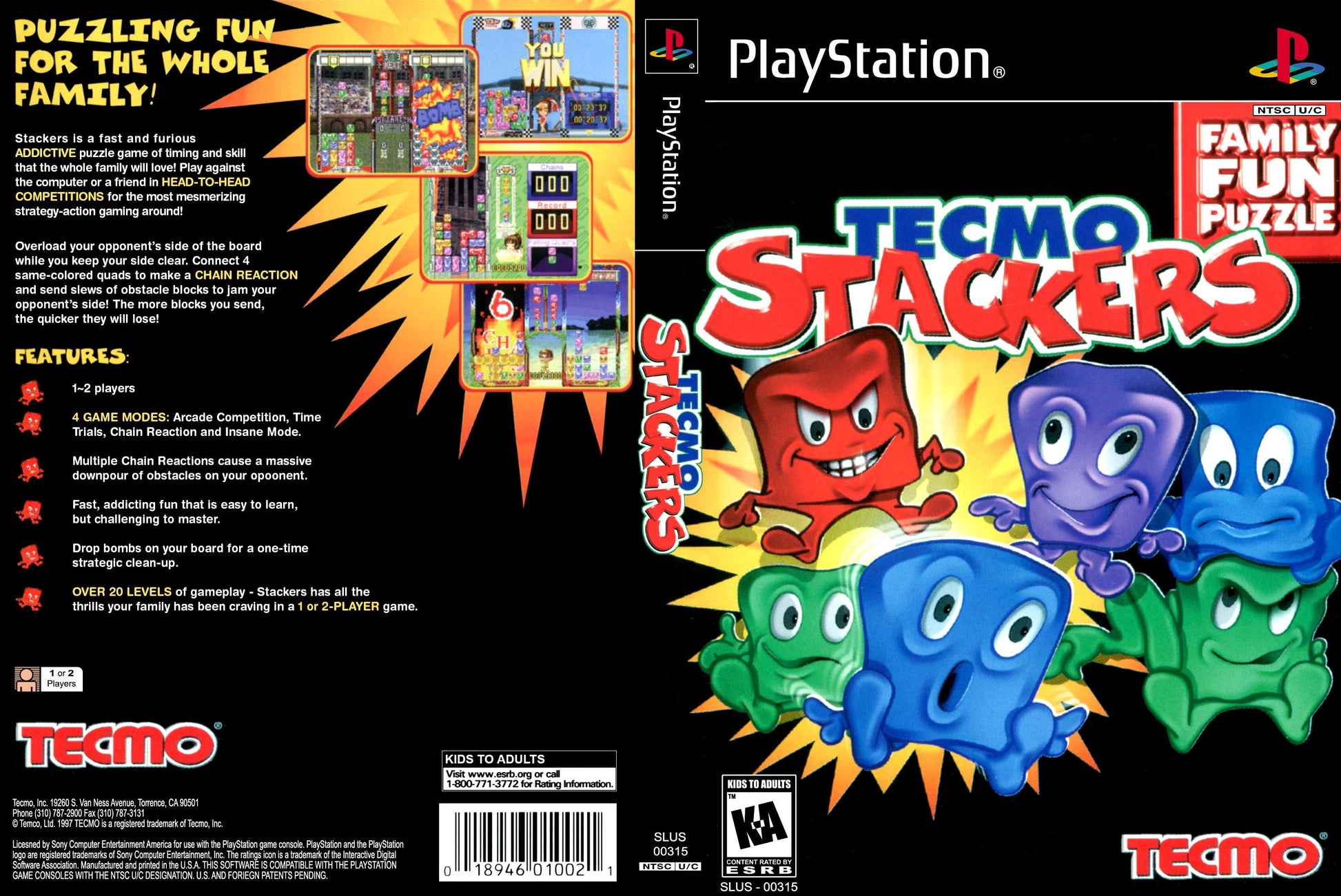 Tecmo Stackers