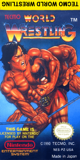 Tecmo World Wrestling Cover Art - WOI Solutions
