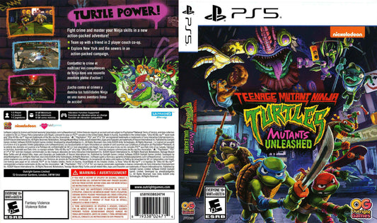 Teenage Mutant Ninja Turtles - Mutants Unleashed Cover Art - WOI Solutions