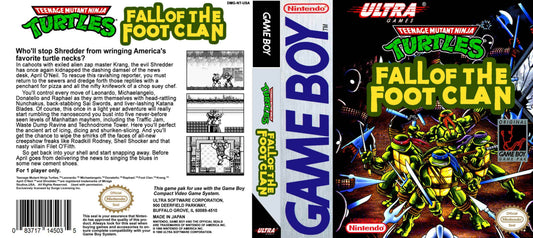 Teenage Mutant Ninja Turtles Fall of the Foot Clan Cover Art - WOI Solutions