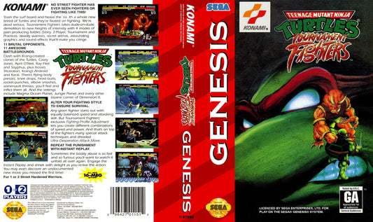 Teenage Mutant Ninja Turtles Tournament Fighters Cover Art - WOI Solutions