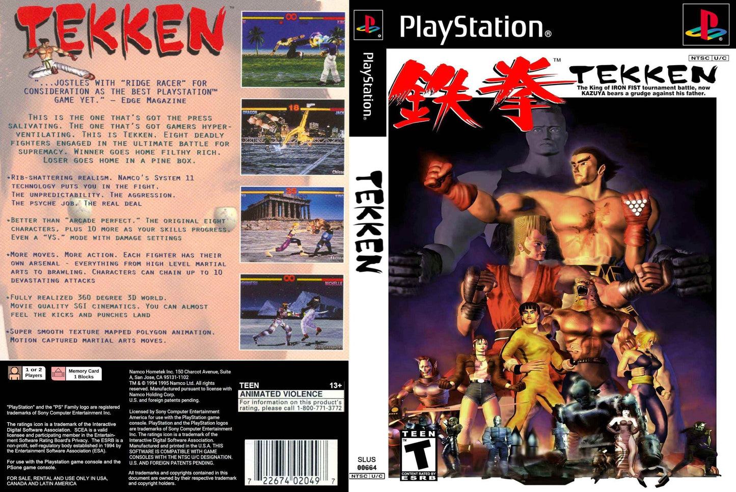 Tekken Cover Art - WOI Solutions