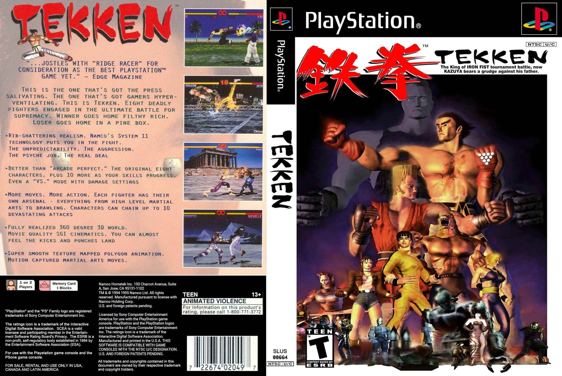 Tekken Cover Art - WOI Solutions
