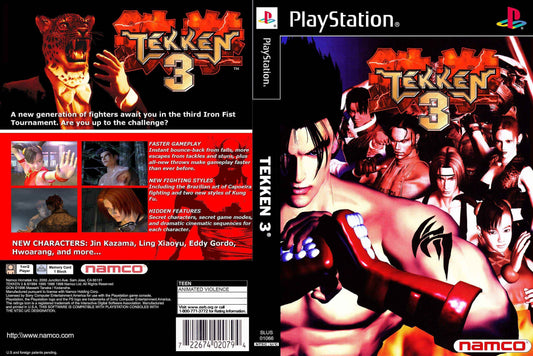 Tekken 3 Cover Art - WOI Solutions