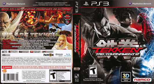 Tekken Tag Tournament 2 Cover Art - WOI Solutions