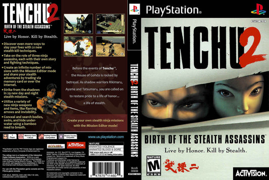 Tenchu 2 Birth of the Stealth Assassins Cover Art - WOI Solutions