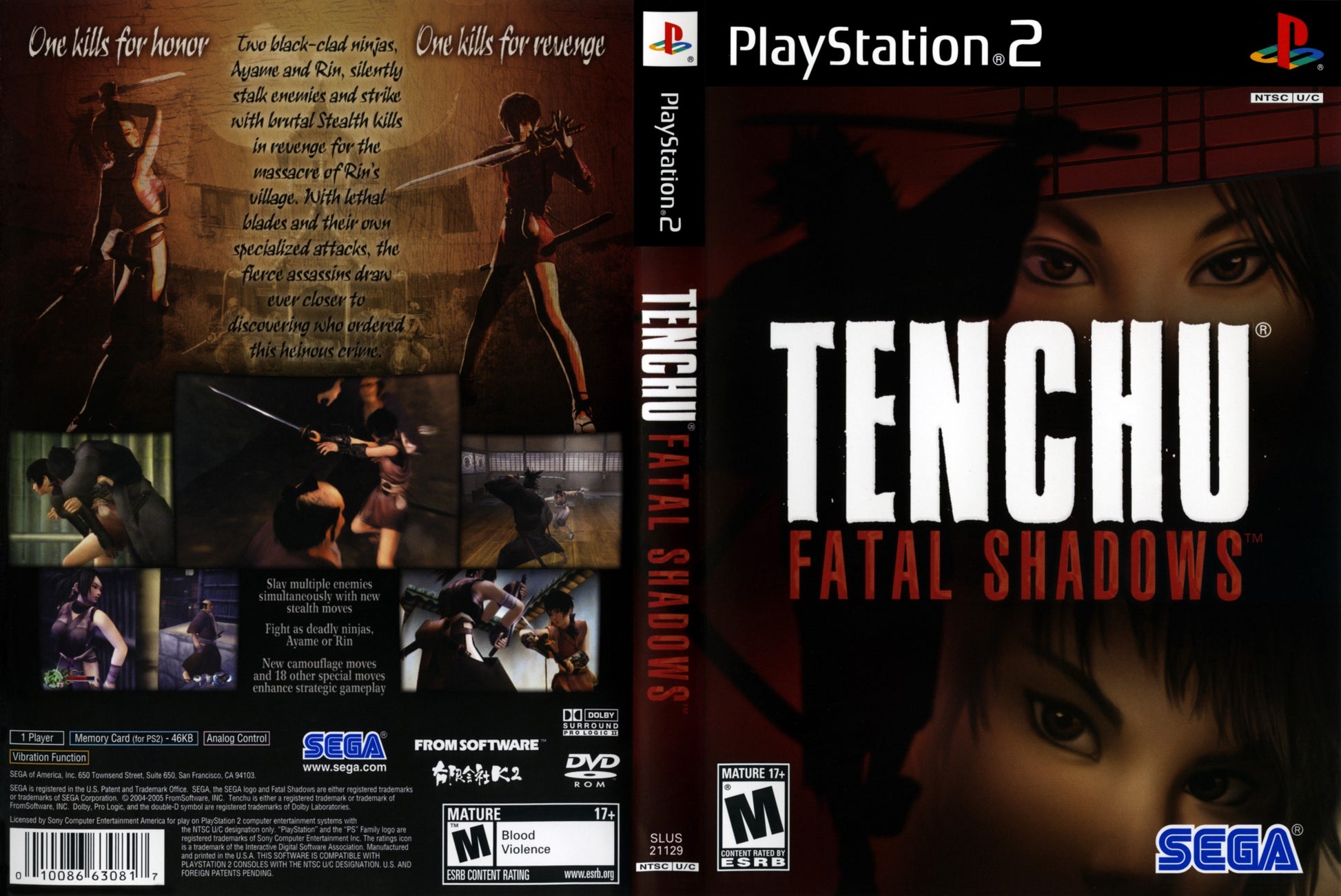 Tenchu Fatal Shadows