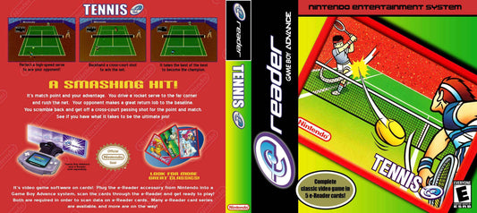 Tennis E-Reader Cover Art - WOI Solutions