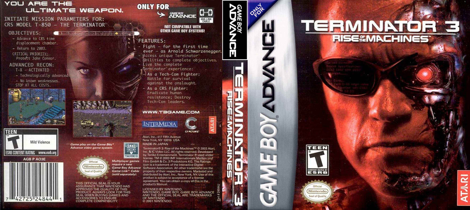 Terminator 3 Rise of the Machines Cover Art - WOI Solutions