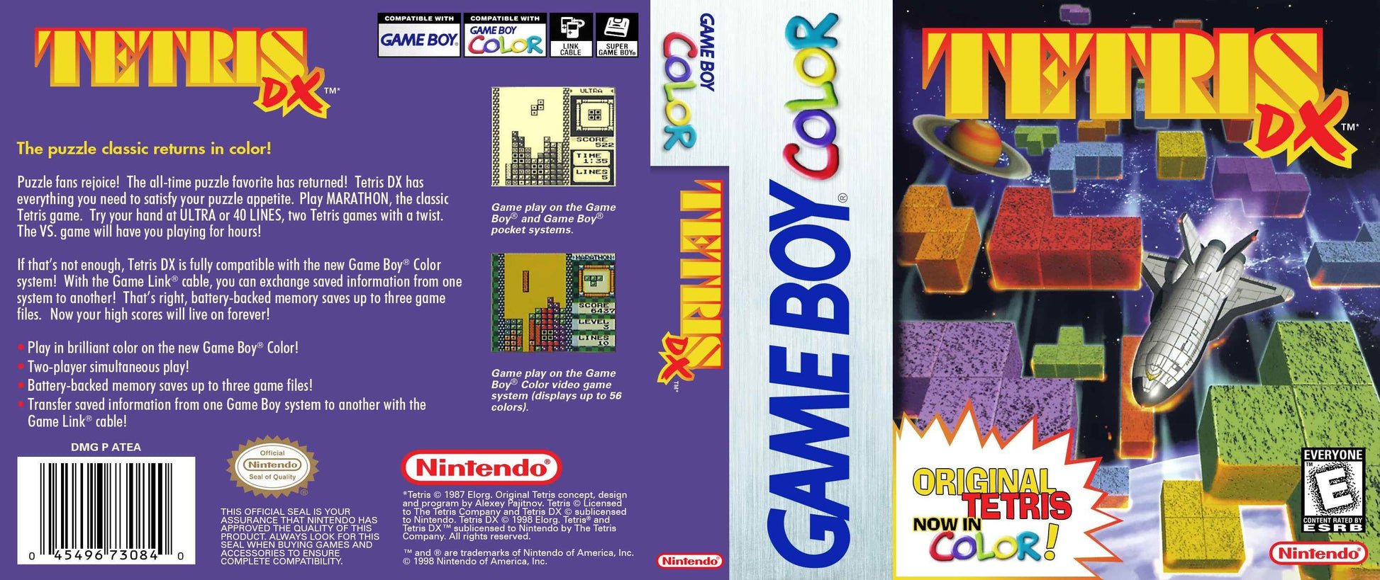 Tetris DX Cover Art - WOI Solutions