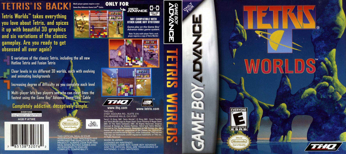 Tetris Worlds Cover Art - WOI Solutions