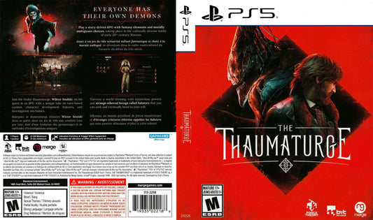 Thaumaturge Cover Art - WOI Solutions