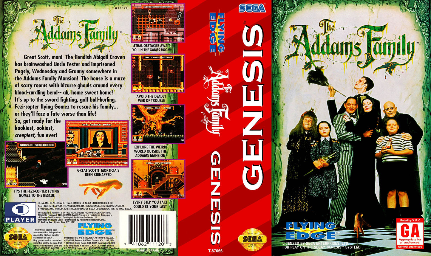 The Addams Family Cover Art - WOI Solutions