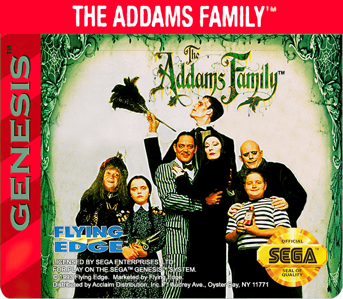 The Addams Family Cover Art - WOI Solutions
