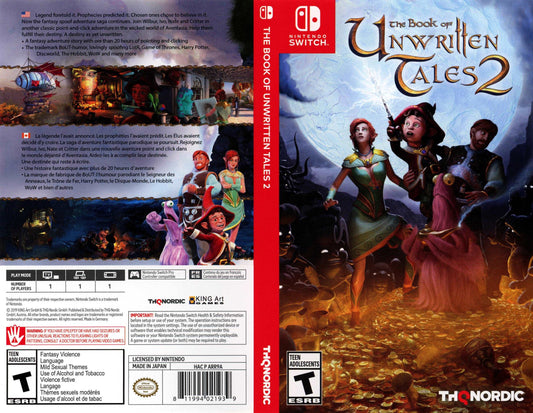 The Book of Unwritten Tales 2