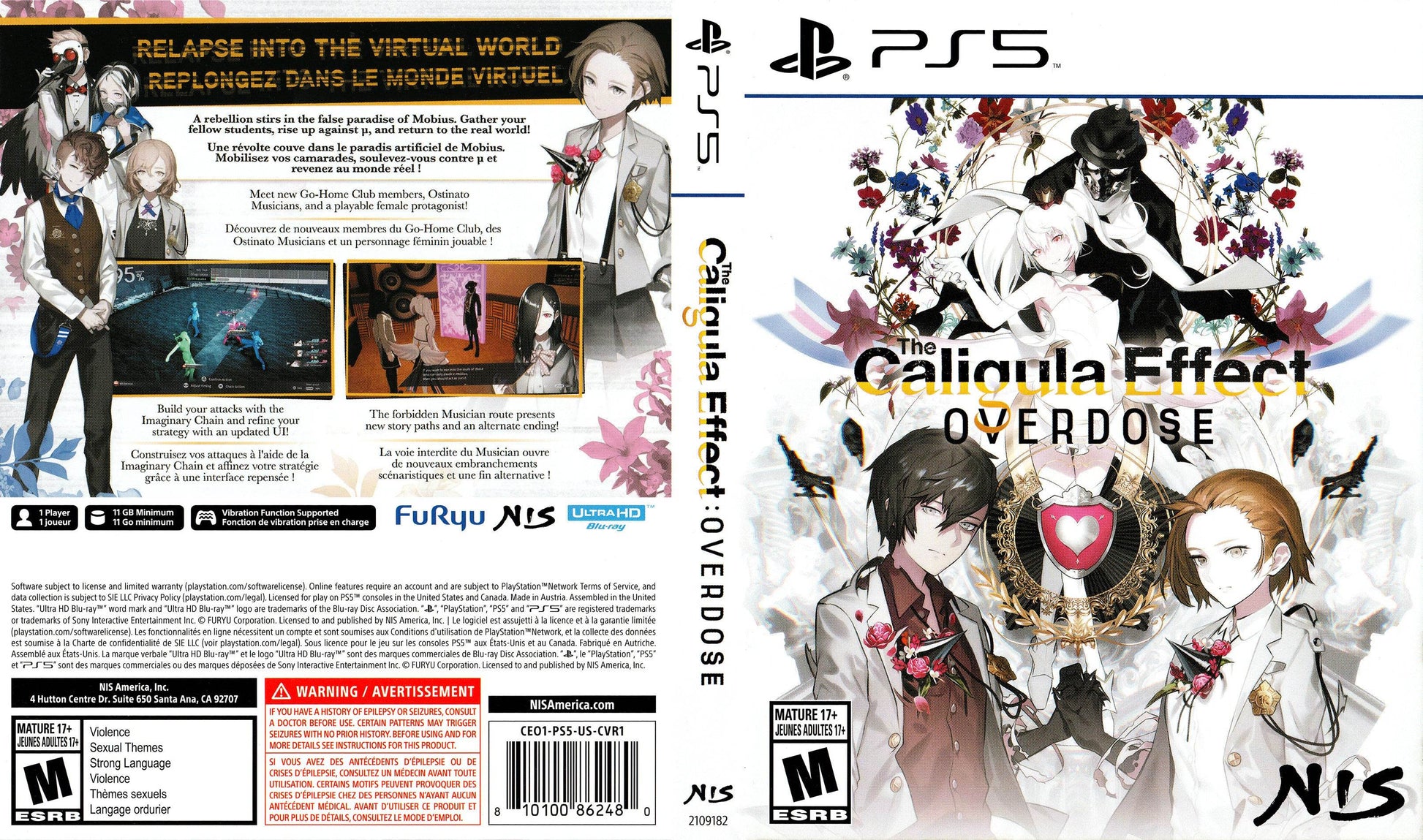The Caligula Effect Overdose Cover Art - WOI Solutions