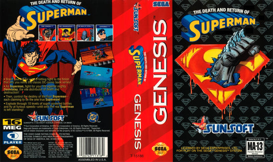 The Death and Return of Superman Cover Art - WOI Solutions