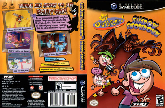 The Fairly OddParents Shadow Showdown Cover Art - WOI Solutions