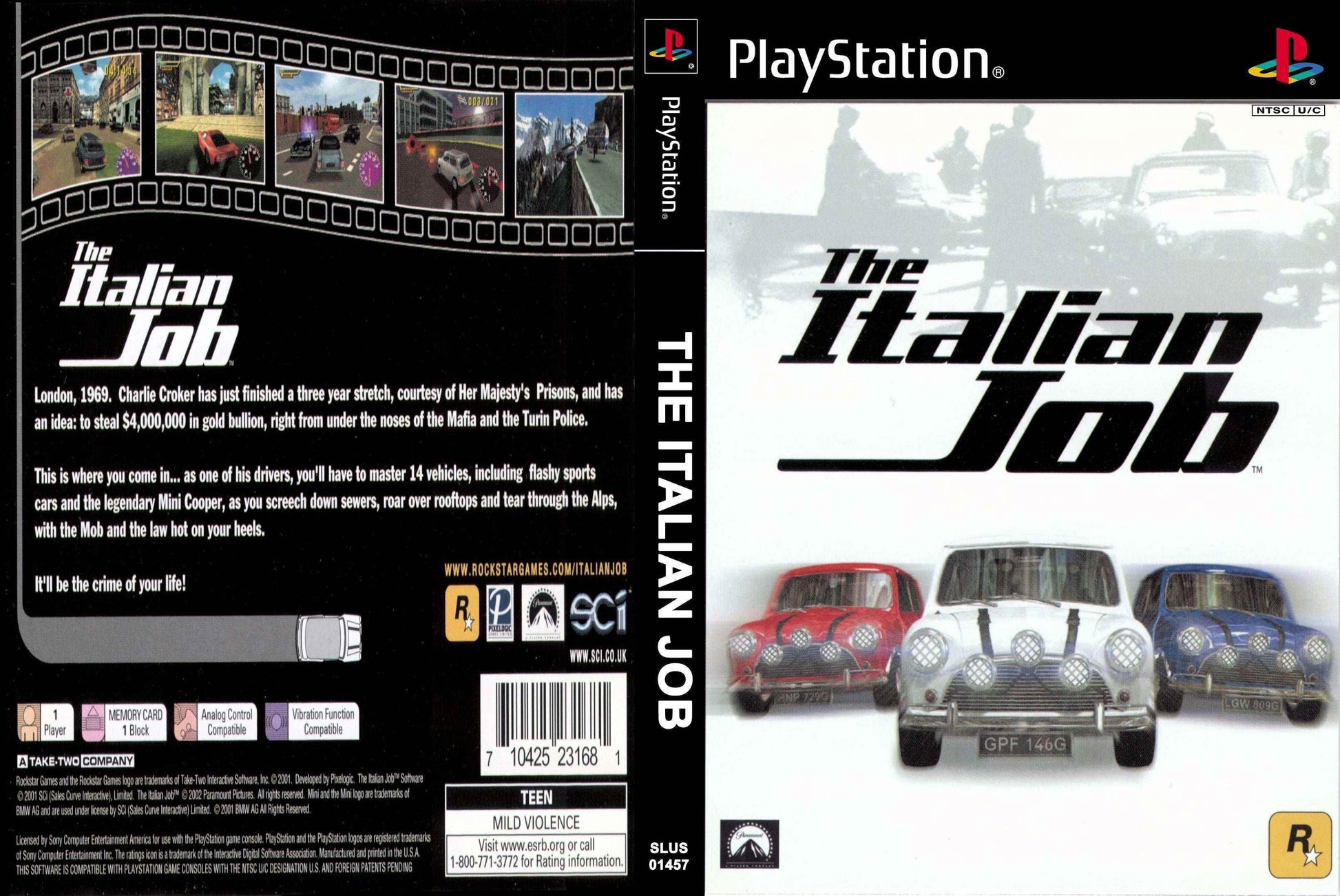 The Italian Job Cover Art - WOI Solutions