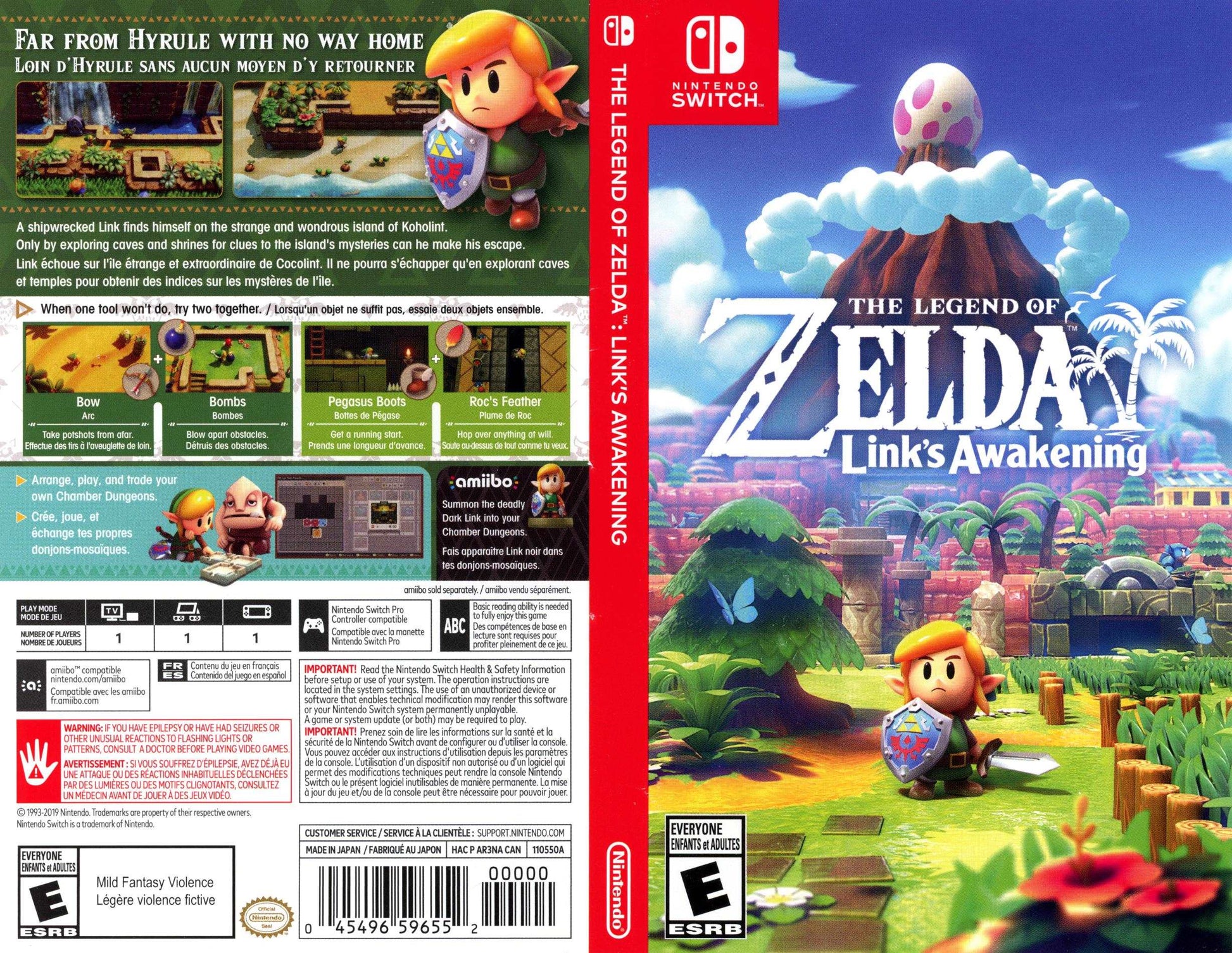 The Legend of Zelda Link’s Awakening