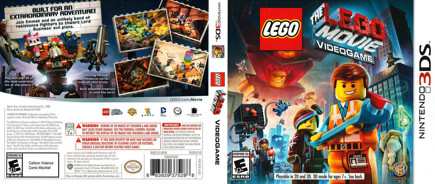 The Lego Movie Video Game Cover Art - WOI Solutions