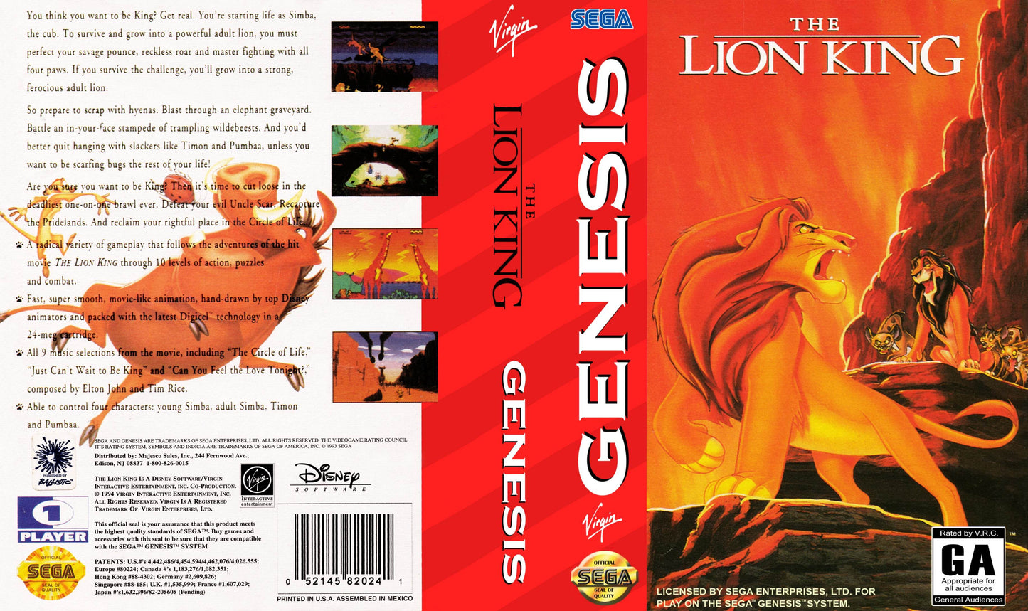 The Lion King Cover Art - WOI Solutions