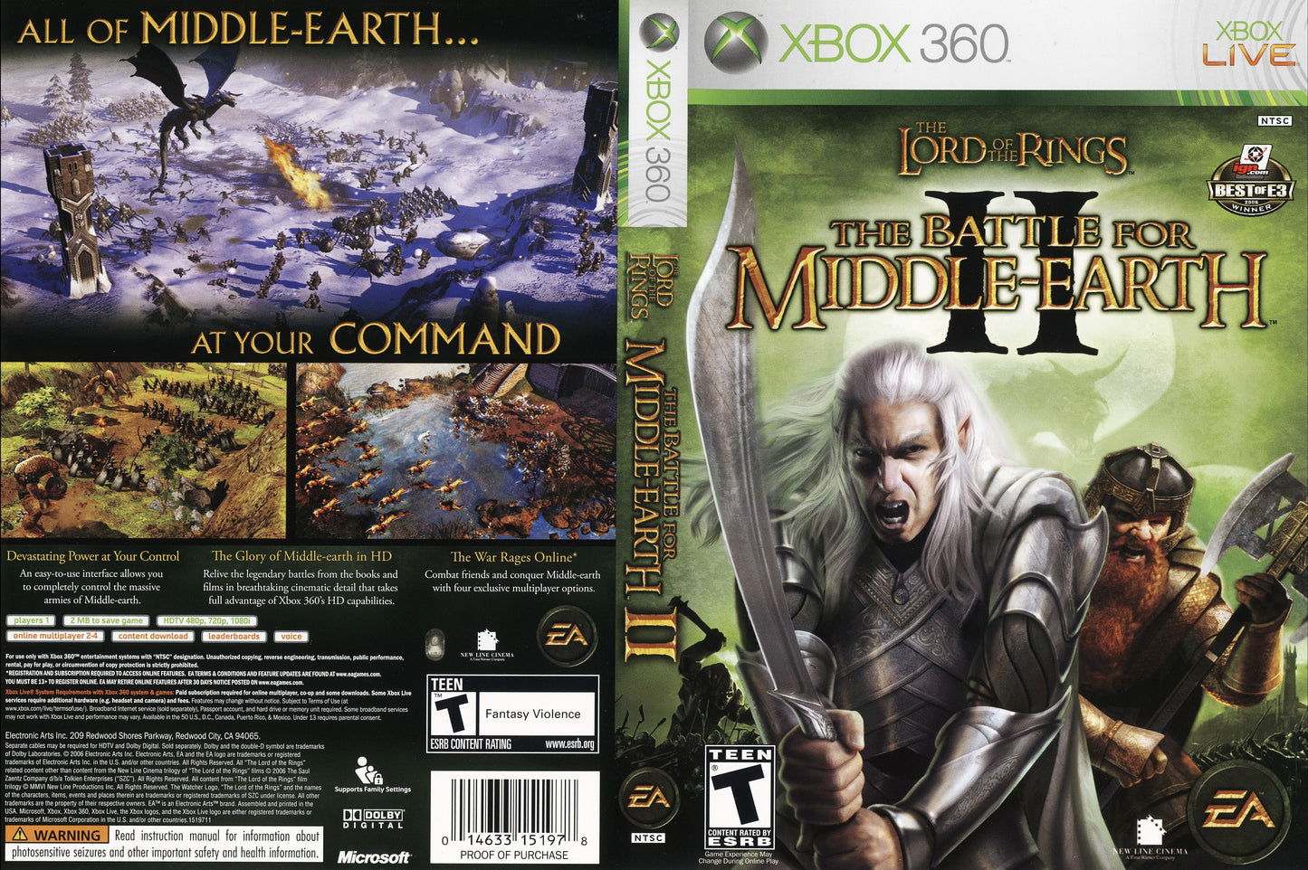 The Lord of the Rings The Battle for Middle-Earth II