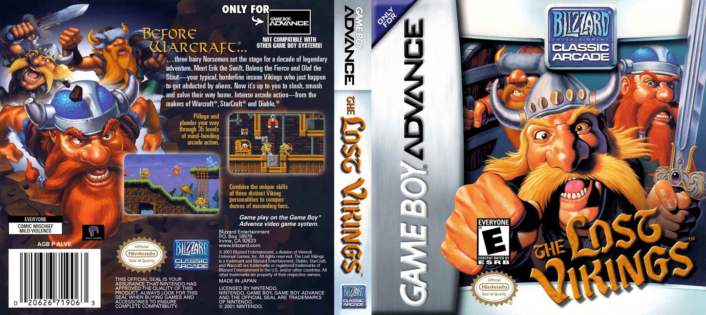 The Lost Vikings Cover Art - WOI Solutions