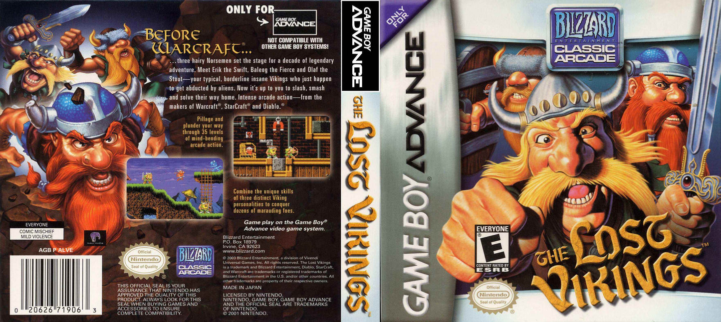 The Lost Vikings Cover Art - WOI Solutions