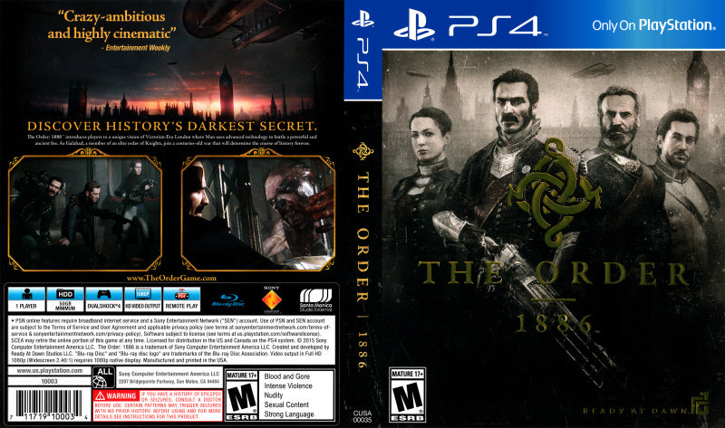 The Order 1886