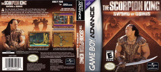 The Scorpion King Sword of Osiris Cover Art - WOI Solutions