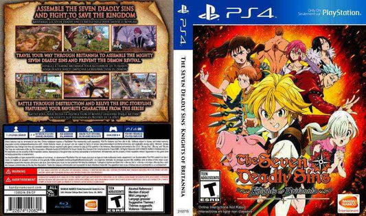 The Seven Deadly Sins Knights of Britannia Cover Art - WOI Solutions