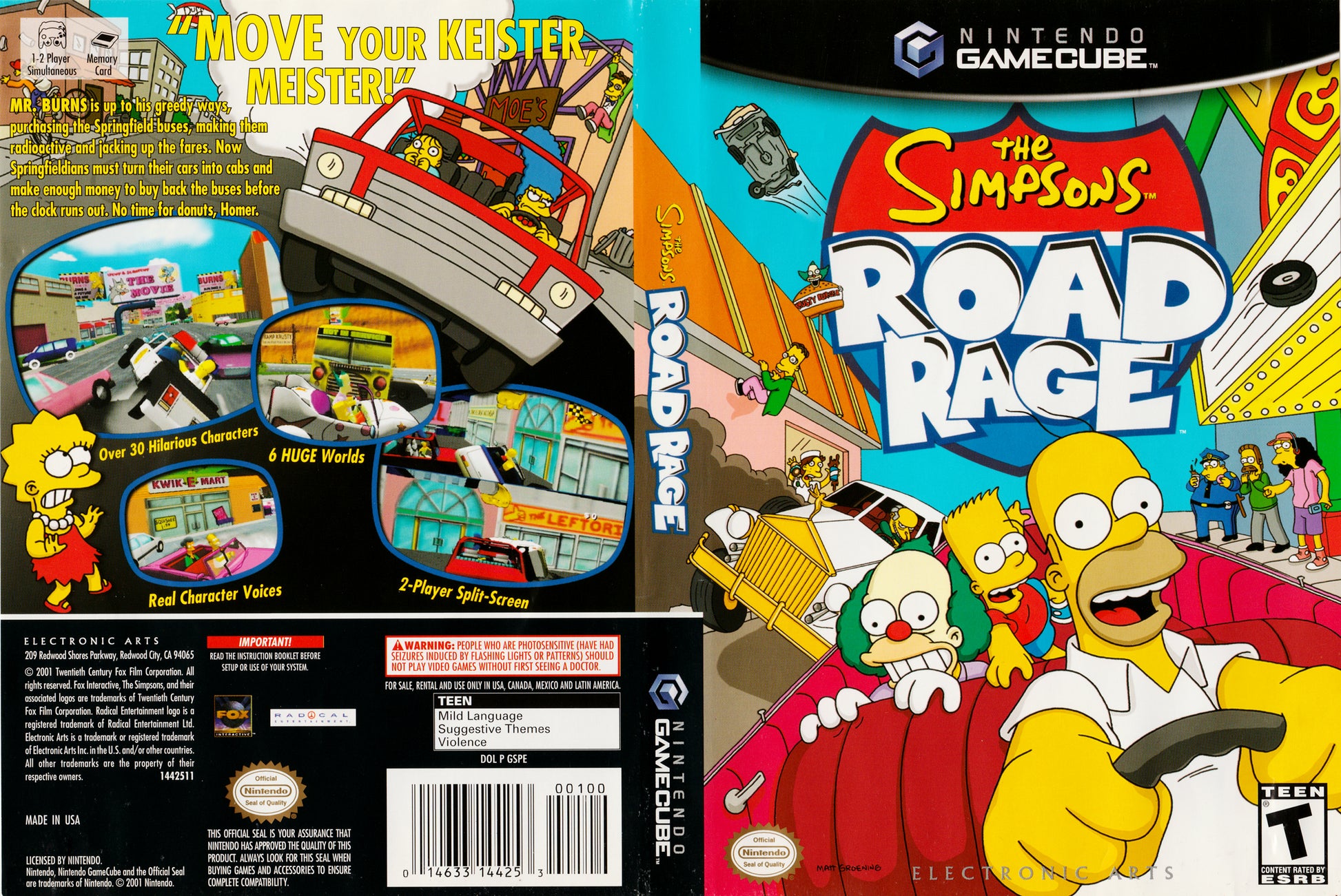 The Simpsons Road Rage