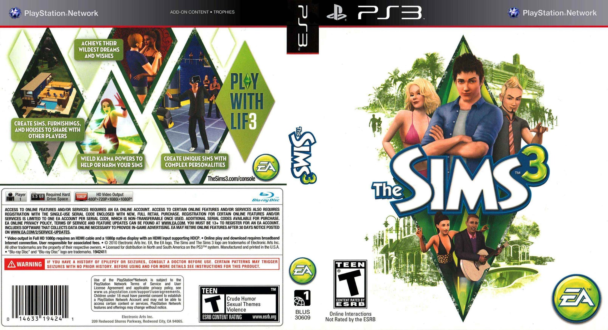The Sims 3 Cover Art - WOI Solutions
