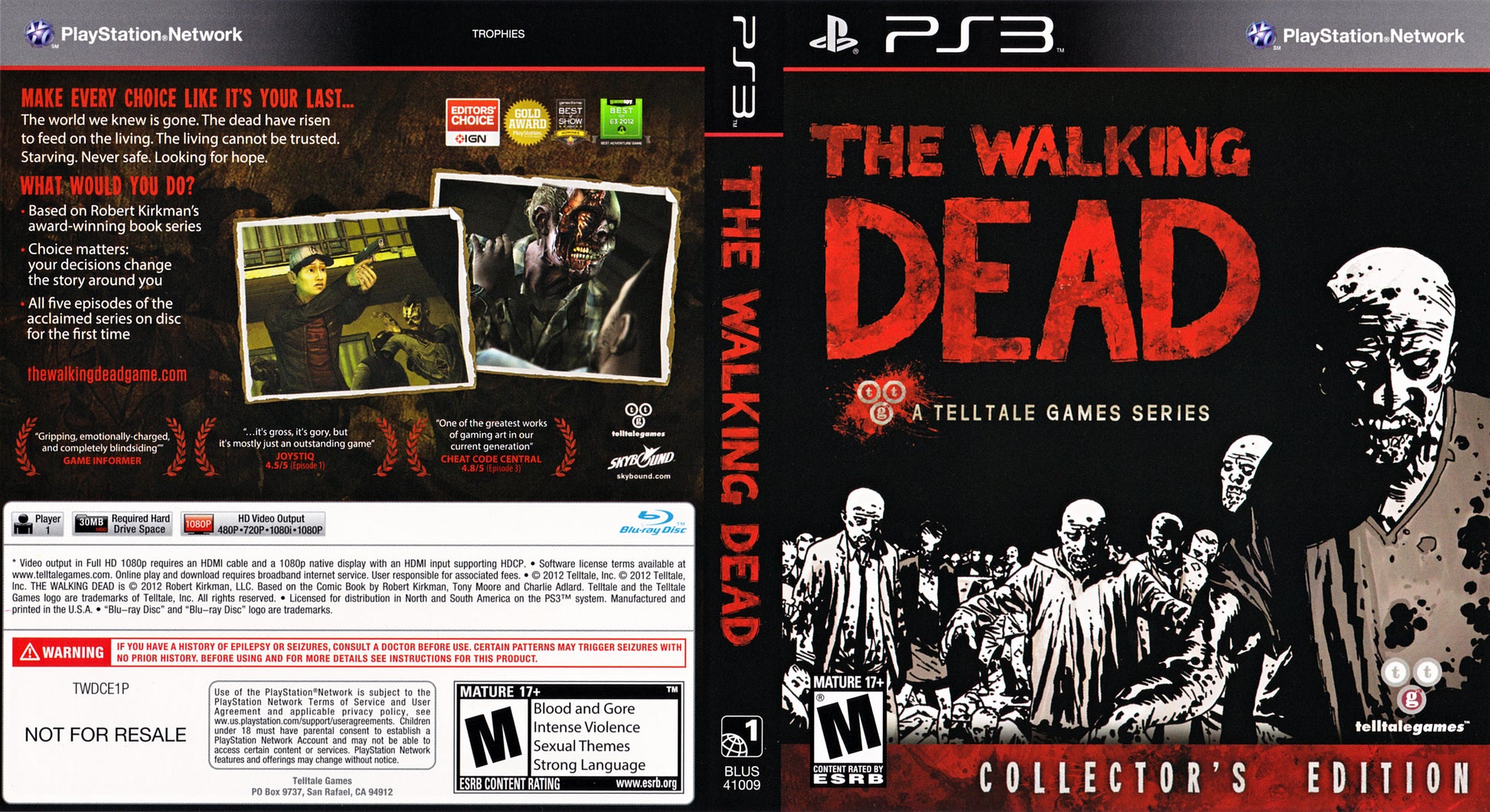 The Walking Dead Collector's Edition