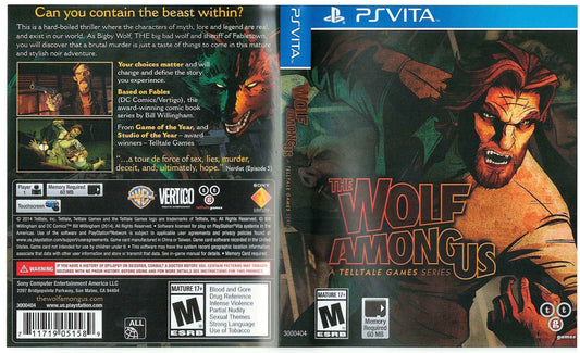 The Wolf Among Us Cover Art - WOI Solutions