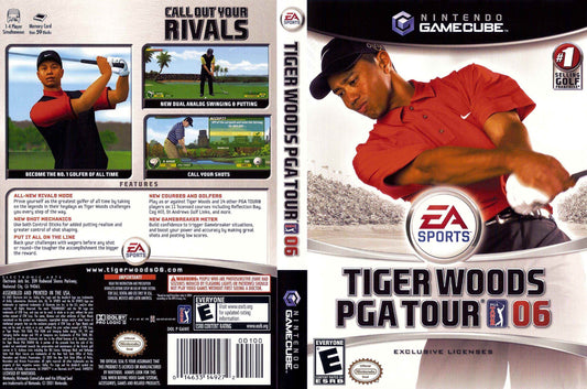 Tiger Woods PGA Tour 06 Cover Art - WOI Solutions