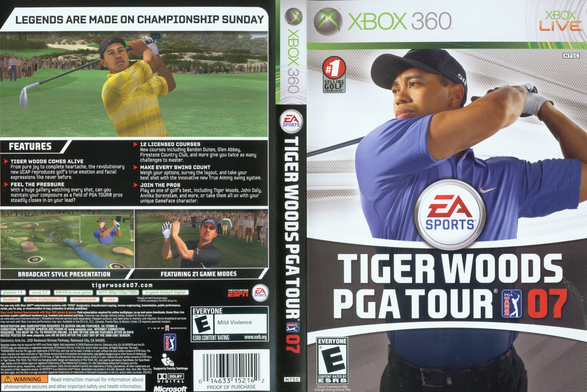 Tiger Woods PGA Tour 07