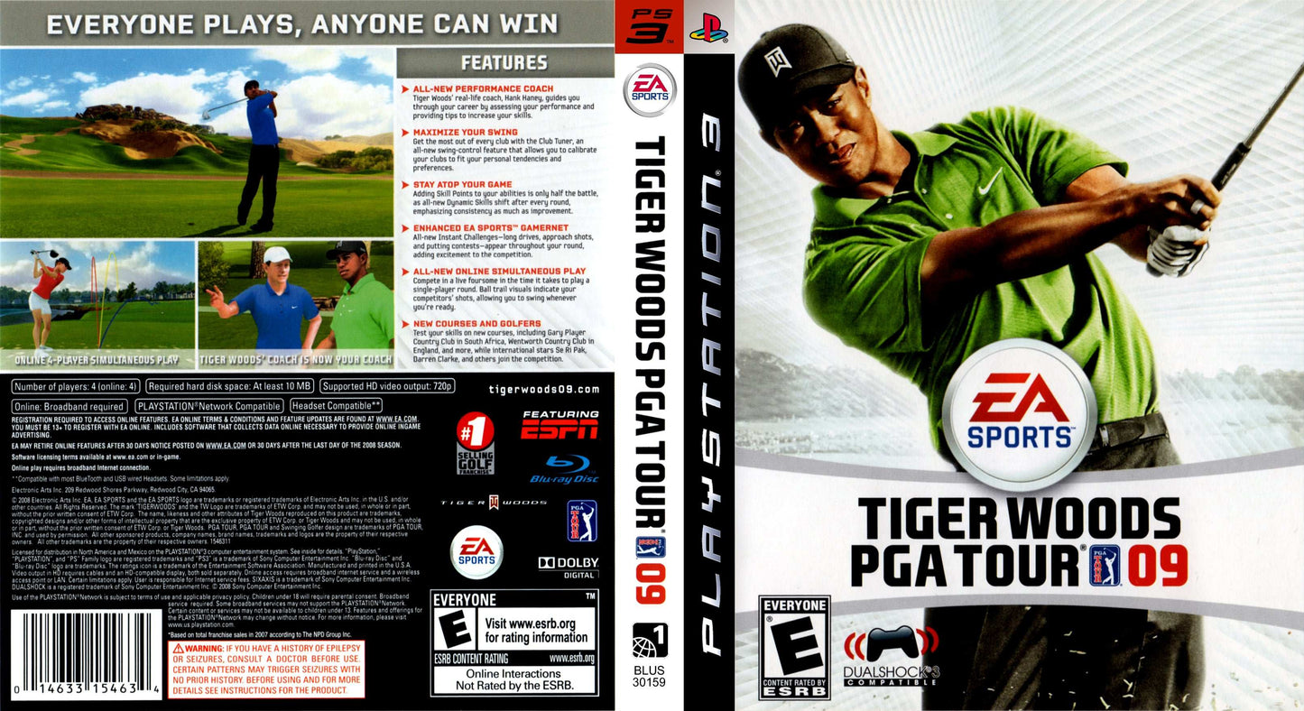 Tiger Woods PGA Tour 09