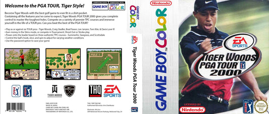 Tiger Woods PGA Tour 2000 Cover Art - WOI Solutions