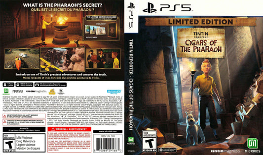 TinTin Reporter - Cigars of the Pharaoh Cover Art - WOI Solutions