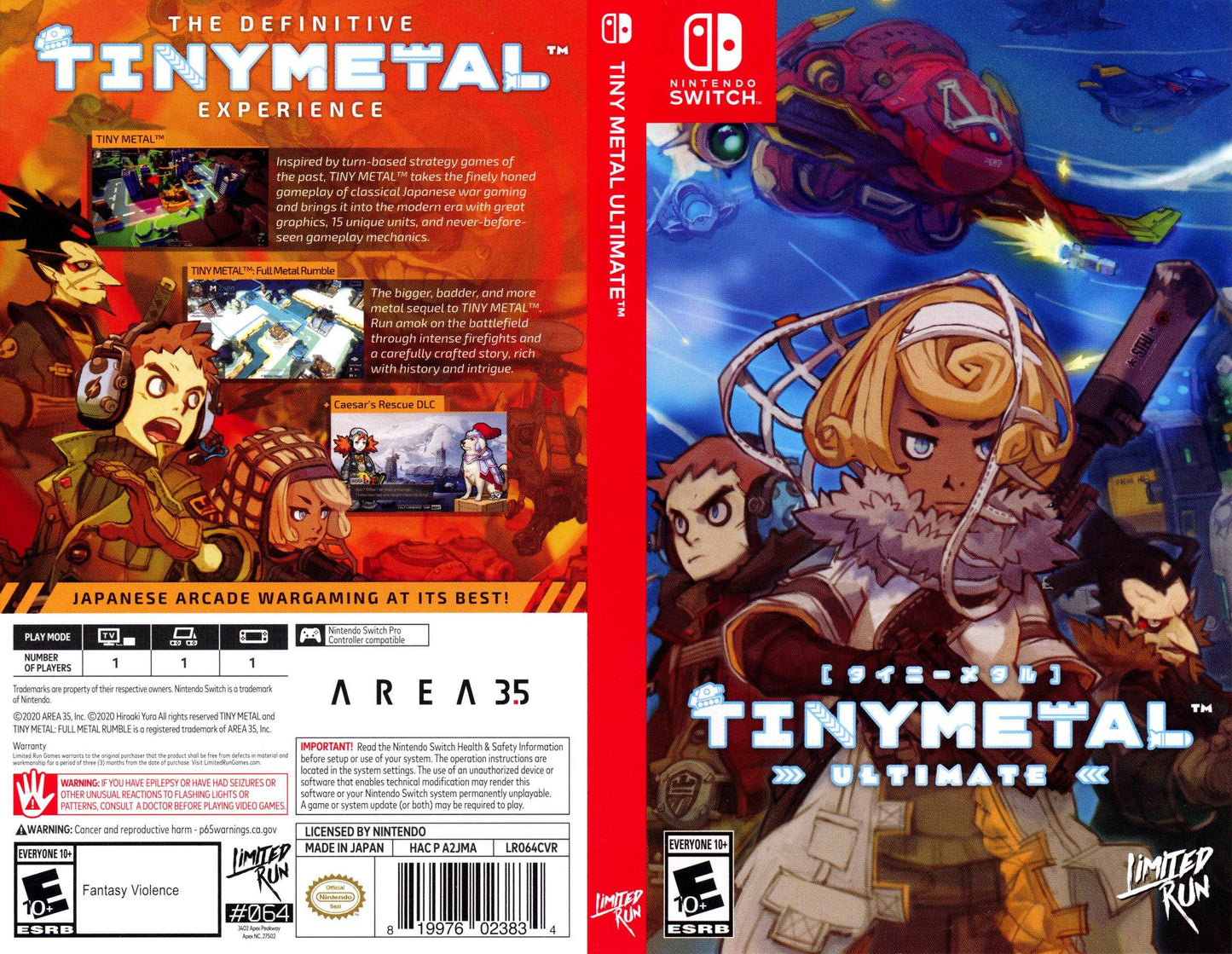 Tiny Metal Ultimate