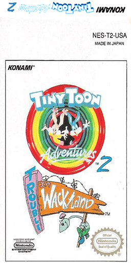 Tiny Toon Adventures 2 Trouble in Wackyland Cover Art - WOI Solutions